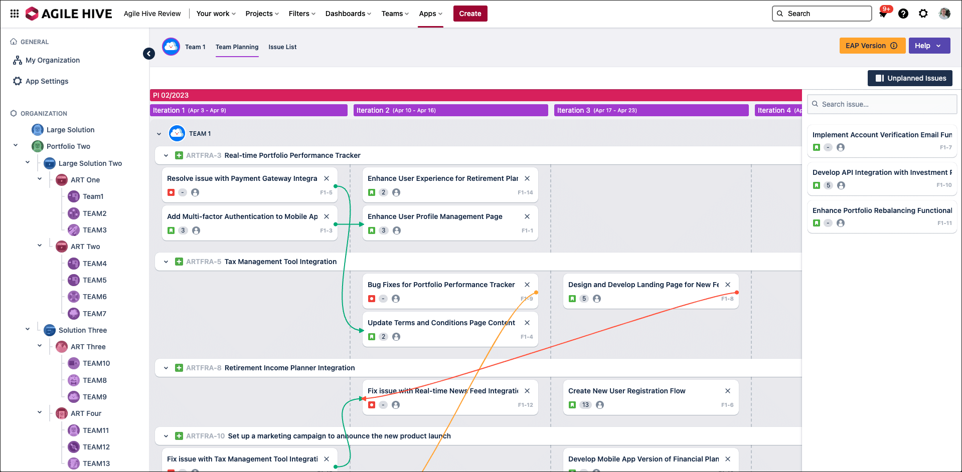 Agile Hive is often referred to as the "SAFe® in Jira Solution"