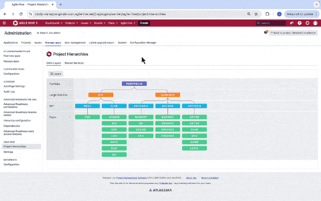 Getting started with Shared Services in Agile Hive