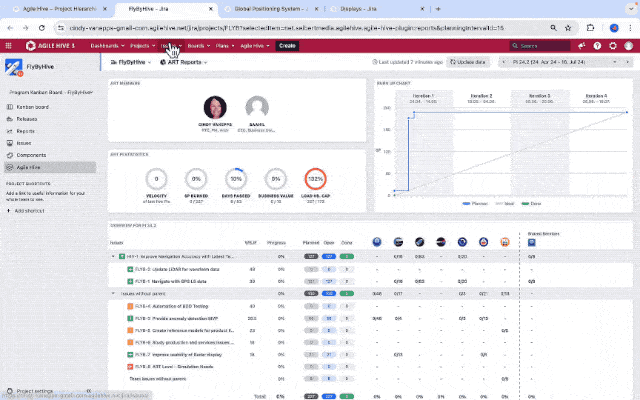 JIRA filter features and enablers